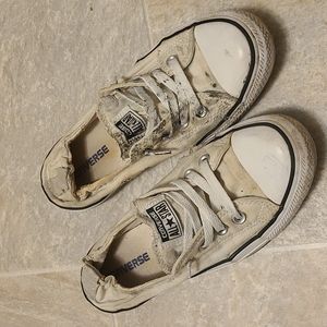 Women's tan converse size 9